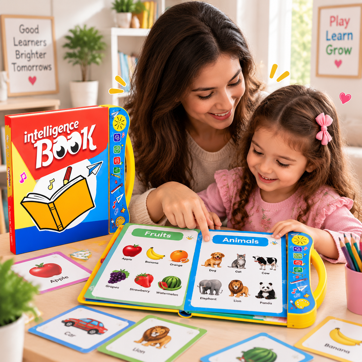 Study Book Intellectual Learning For Kids