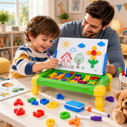 Magnetic Learning Drawing/Sketchpad Board For Kids