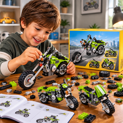 Architect Highway Cruiser 3-in-1 Building Blocks Toy
