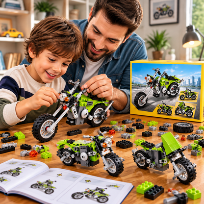 Architect Highway Cruiser 3-in-1 Building Blocks Toy