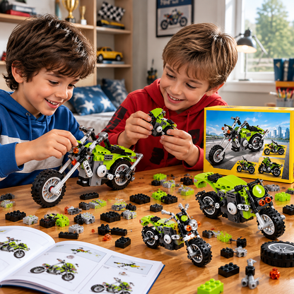 Architect Highway Cruiser 3-in-1 Building Blocks Toy