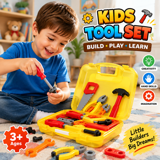 Portable Briefcase Tools Set For Kids