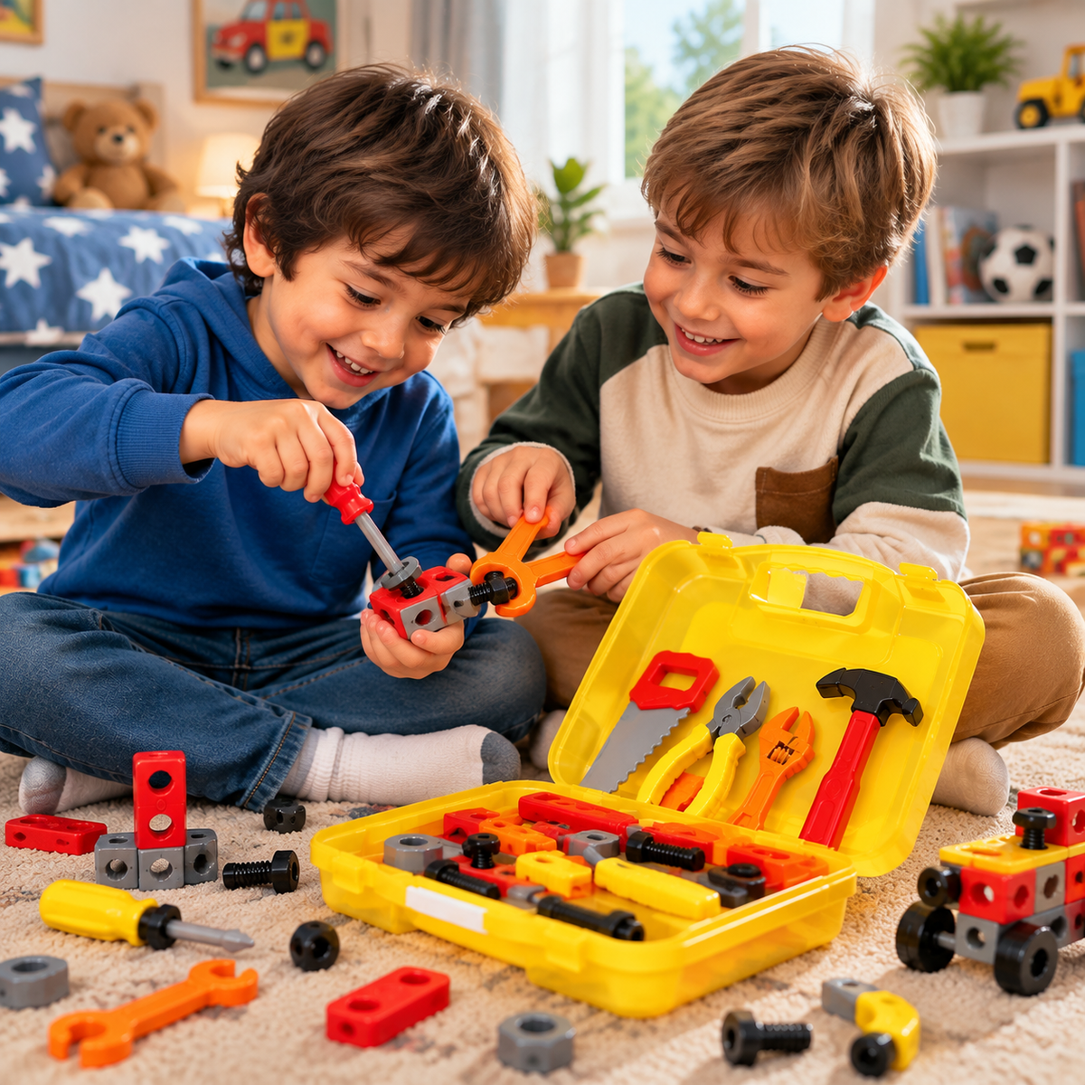 Portable Briefcase Tools Set For Kids
