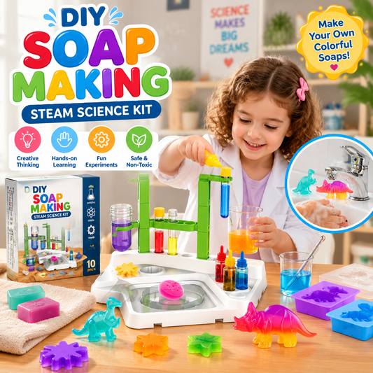 DIY Soap Making STEAM Science Kit for Kids
