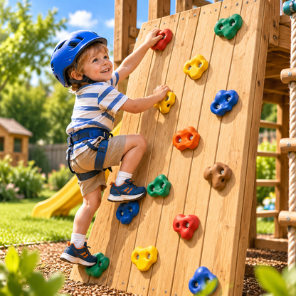 Climbing Wall Holds Set for Kids Rock Climbing Hand Grips