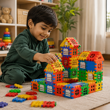 House Building Blocks For Kids