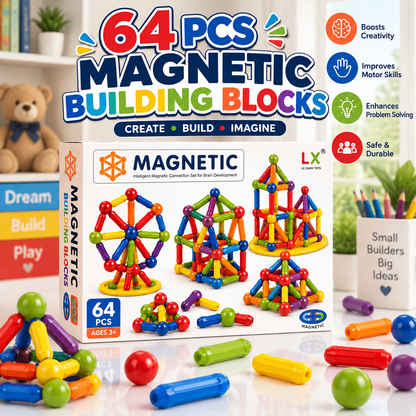 Magnetic Building Blocks Educational Toy