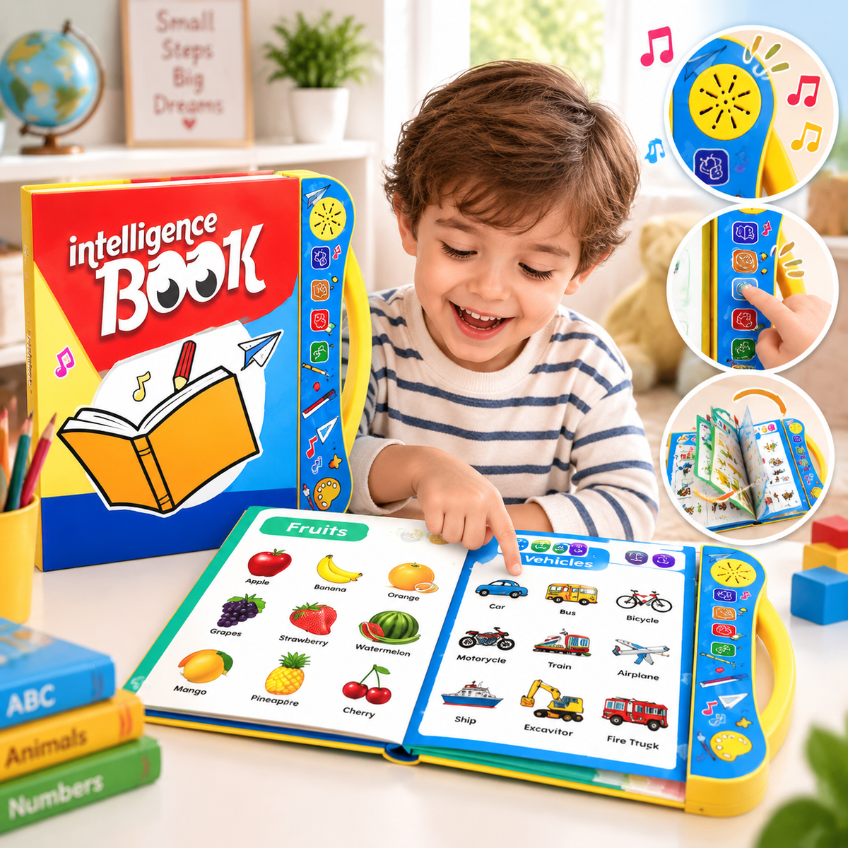 Study Book Intellectual Learning For Kids